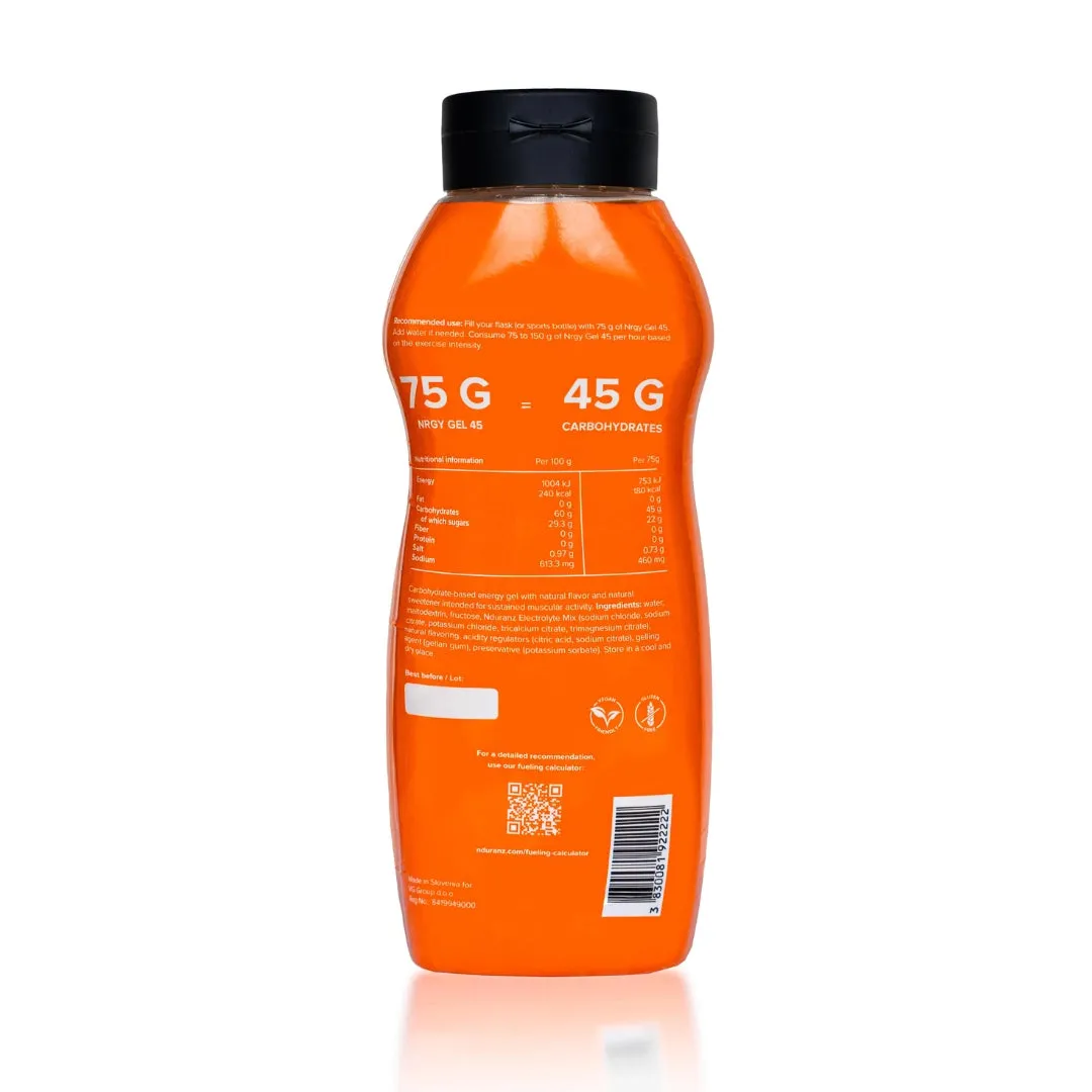 Nrgy Gel 45 (bočica za višekratno punjenje)   Flask za gel GRATIS