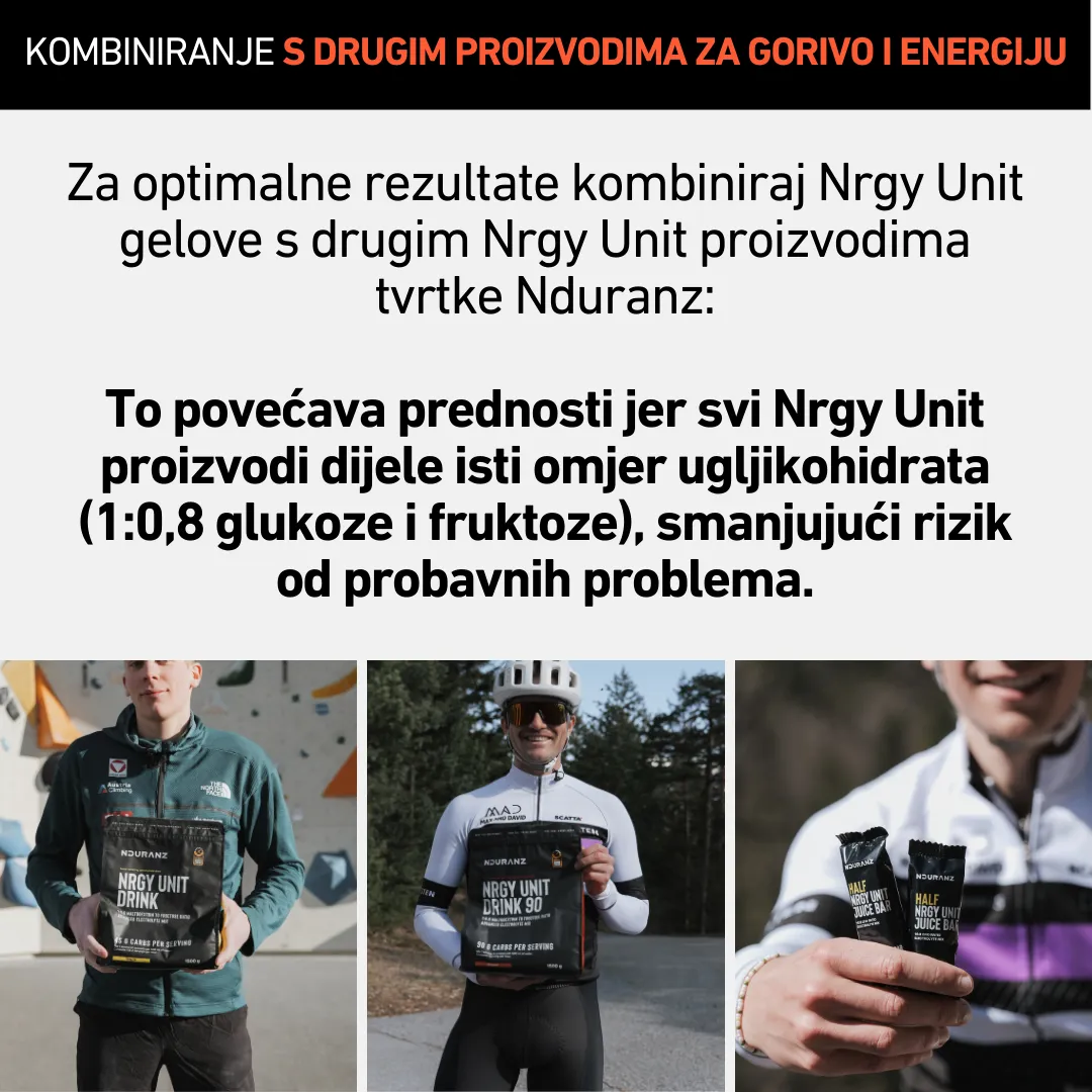 Nrgy Gel 45 (bočica za višekratno punjenje)   Flask za gel GRATIS