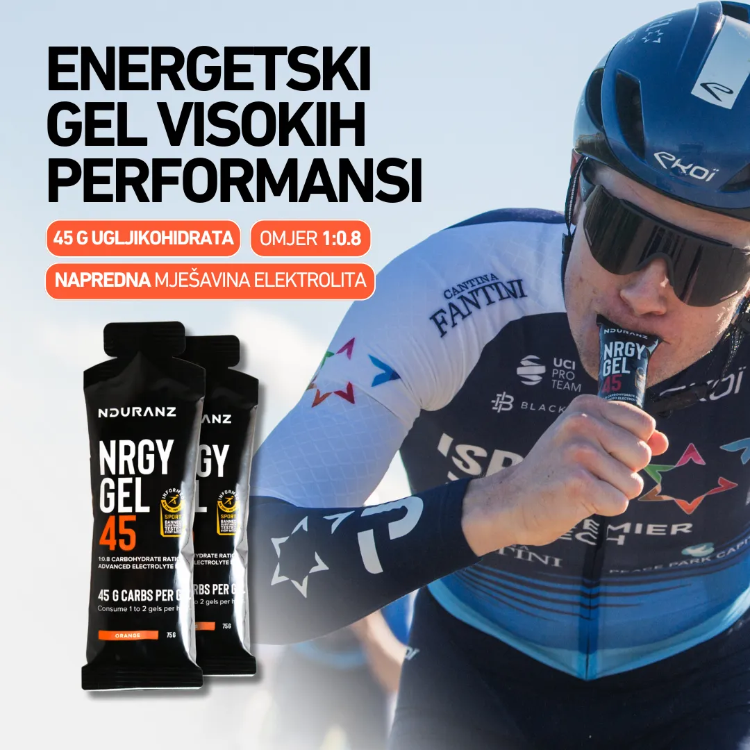 Nrgy Gel 45 (bočica za višekratno punjenje)   Flask za gel GRATIS
