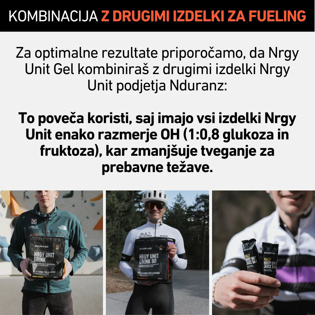 Nrgy Gel 45 (plastenka za večkratno polnjenje)   GRATIS Flaška za gel