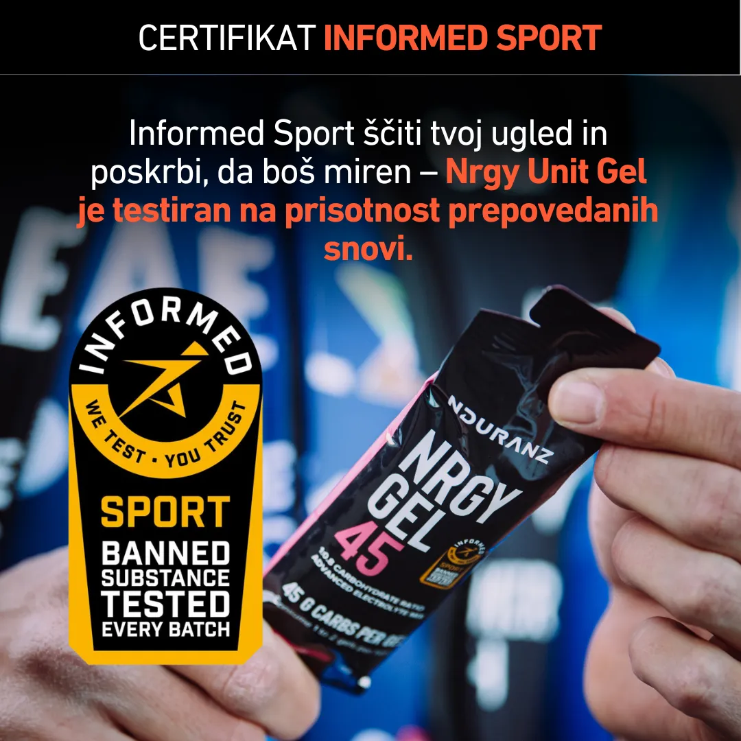 Nrgy Gel 45 (plastenka za večkratno polnjenje)   GRATIS Flaška za gel