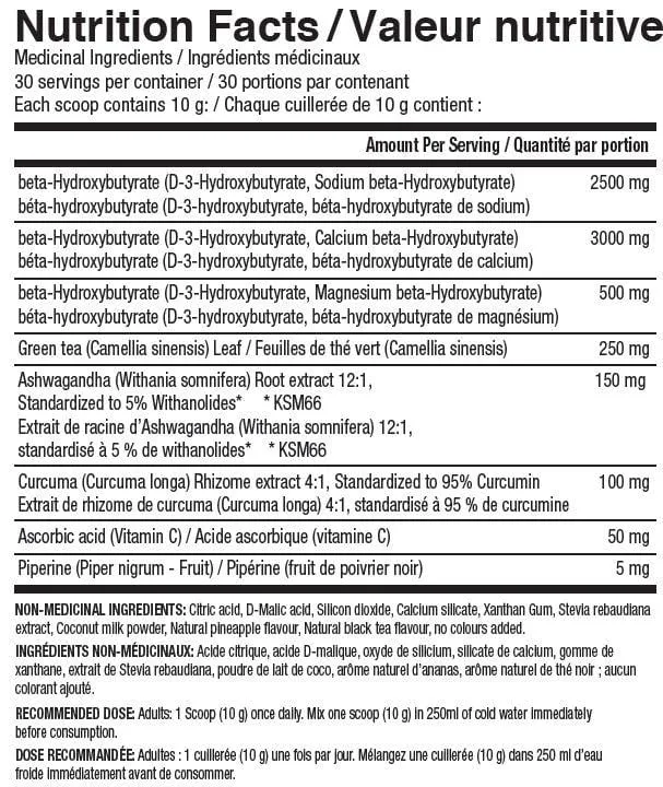 Nutraphase - Clean Ketones (30 Servings)