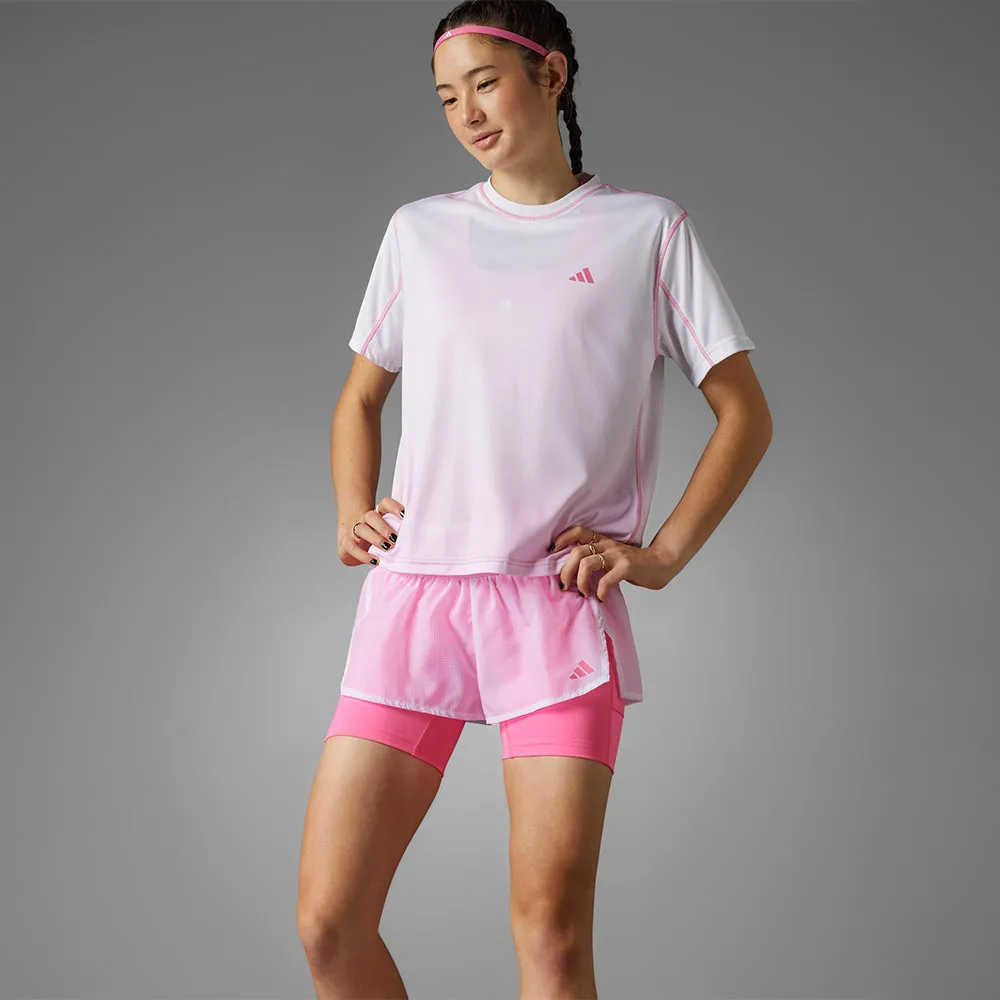 Áo Thun Nữ Adidas Tokyo Running - Hồng