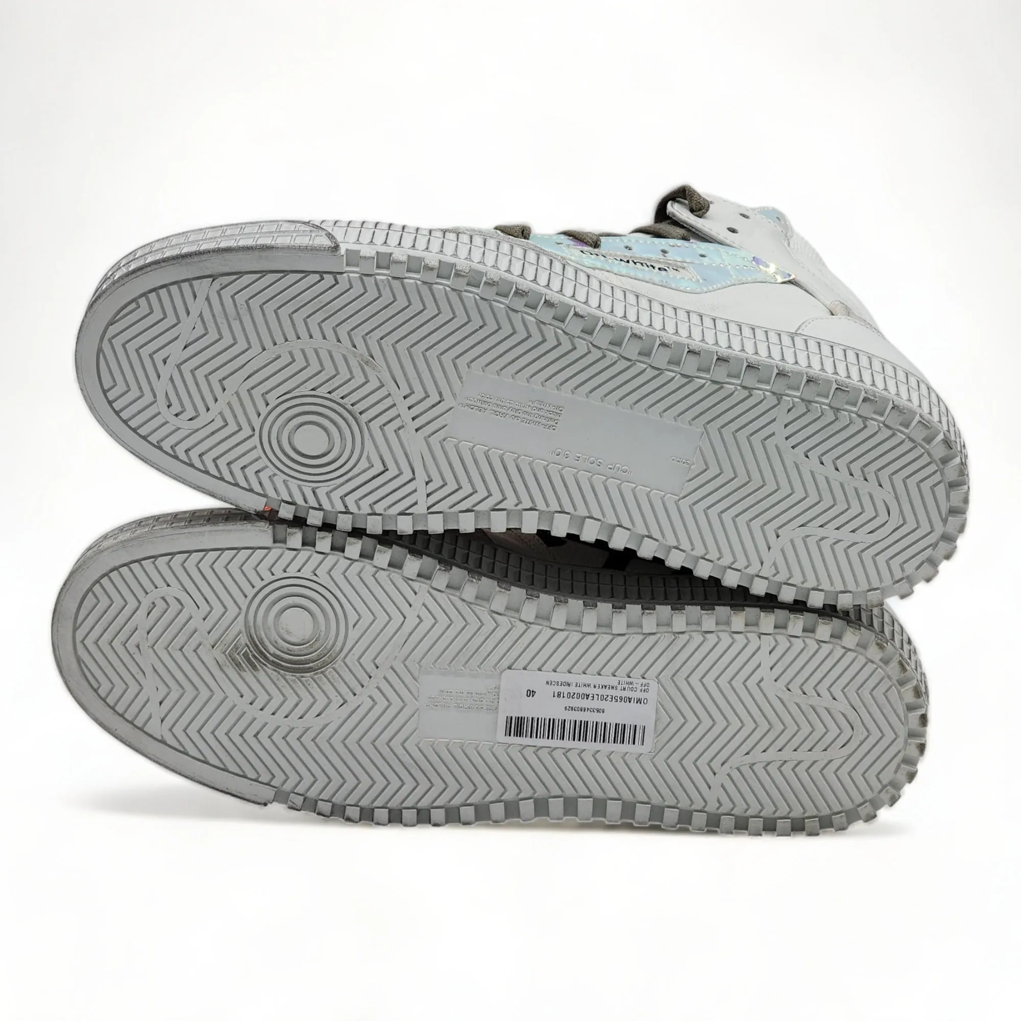 Off-White 3.0 Court Hi Top Sneakers 'Iridescent'