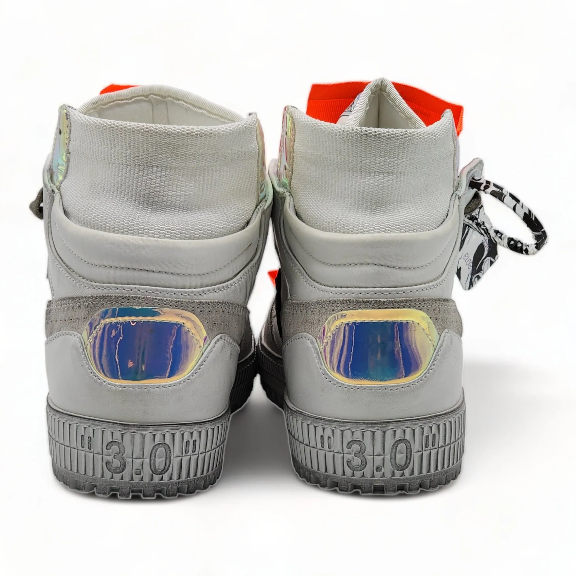 Off-White 3.0 Court Hi Top Sneakers 'Iridescent'