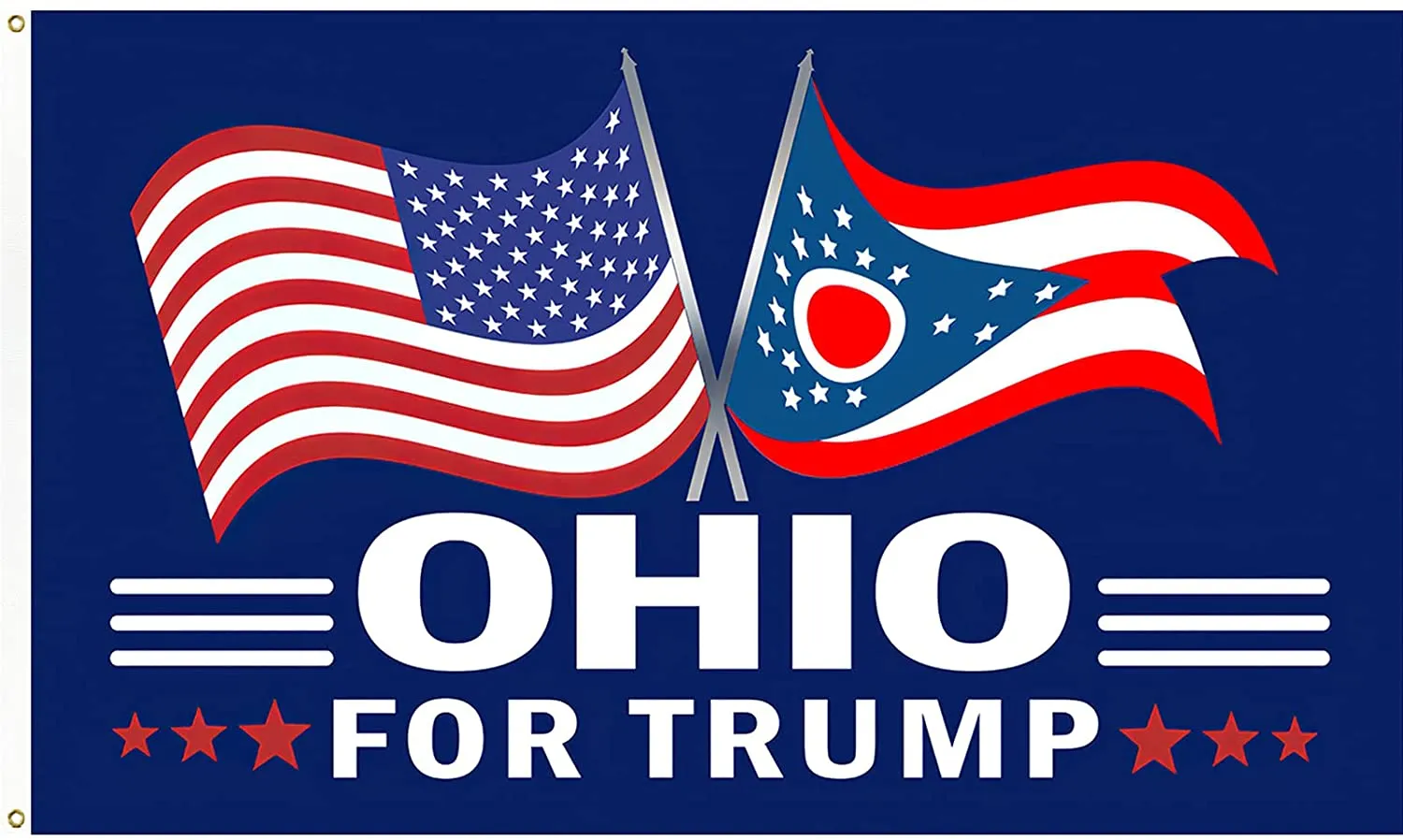 Ohio for Trump Flag