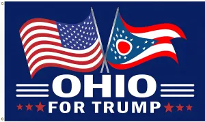 Ohio for Trump Flag