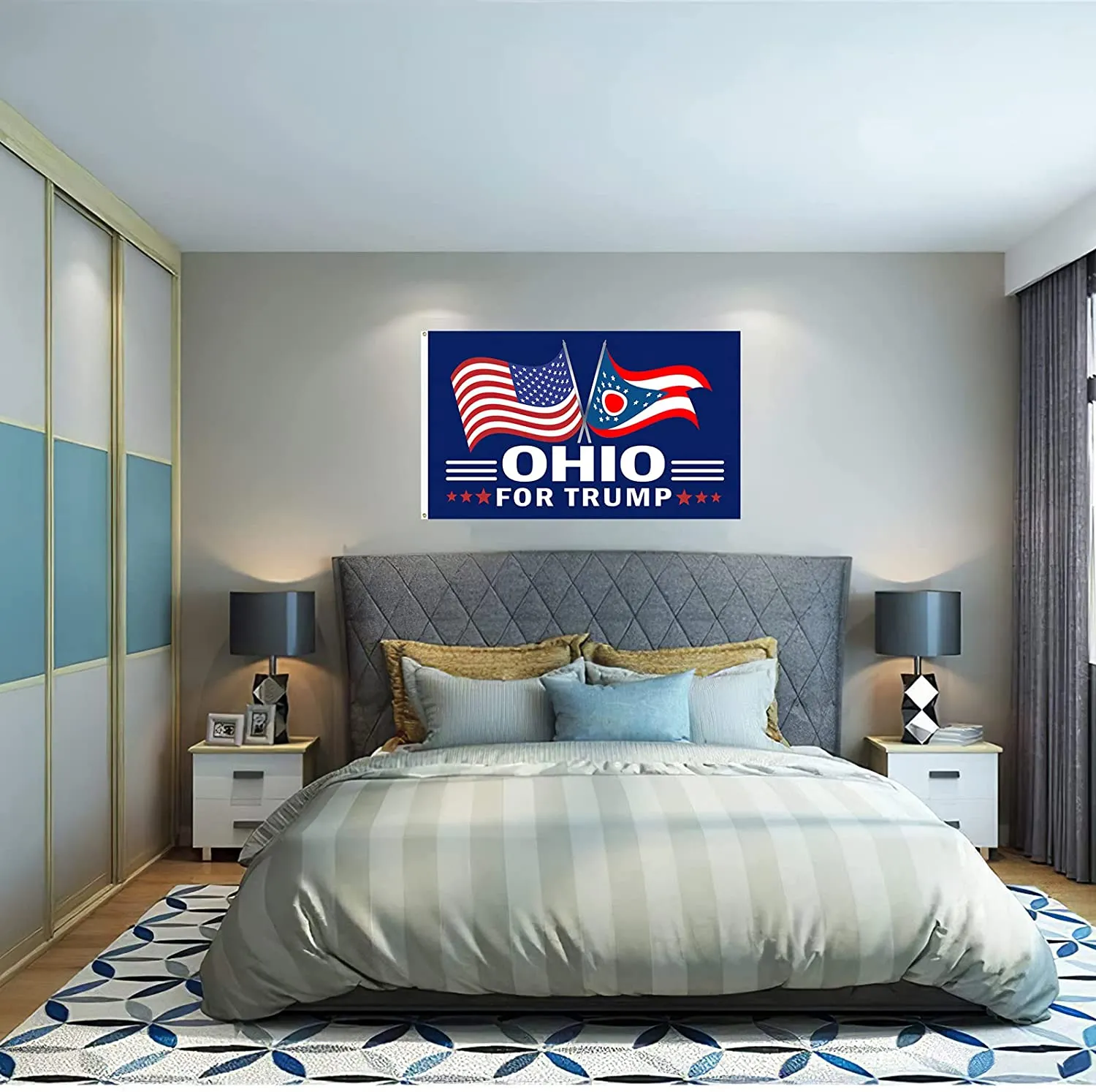 Ohio for Trump Flag