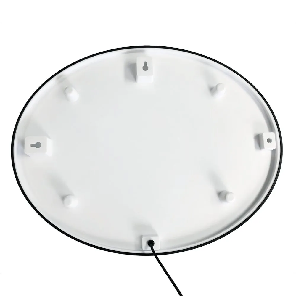 Oklahoma State Cowboys: Hardwood - Oval Slimline Lighted Wall Sign