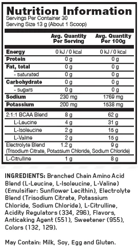 ON BCAA Boost - 8g BCAA with Electrolytes by Optimum Nutrition
