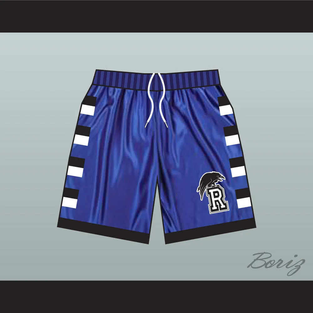 One Tree Hill Ravens Blue Basketball Shorts Raven