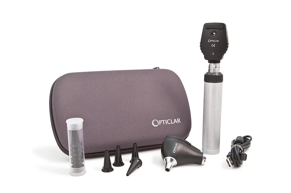 Opticlar - Standard Diagnostic Set - USB Lithium, 1 Handle