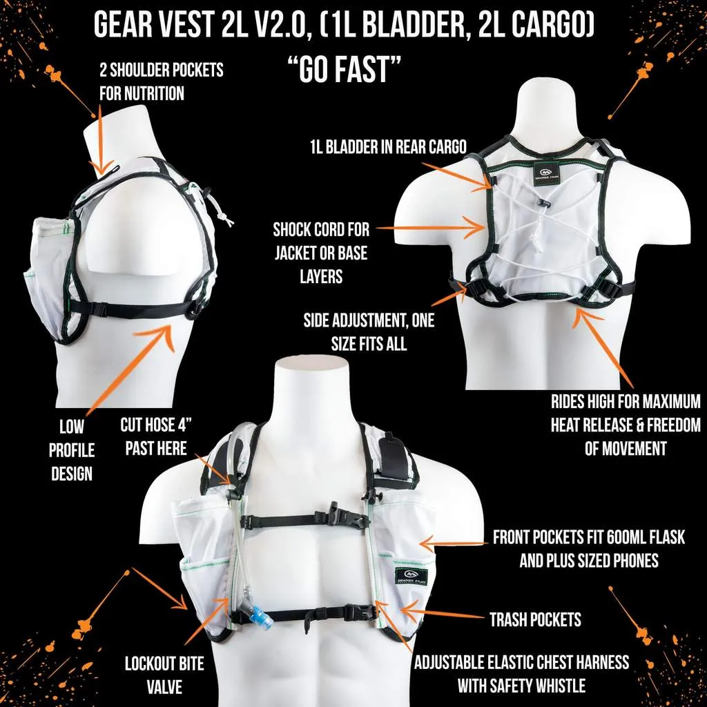 ORANGE MUD Gear Vest v2.0 2L (FINAL SALE)