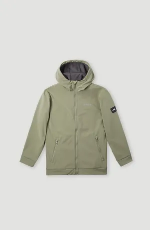 Outdoor Softshell Jacke | Deep Lichen Green