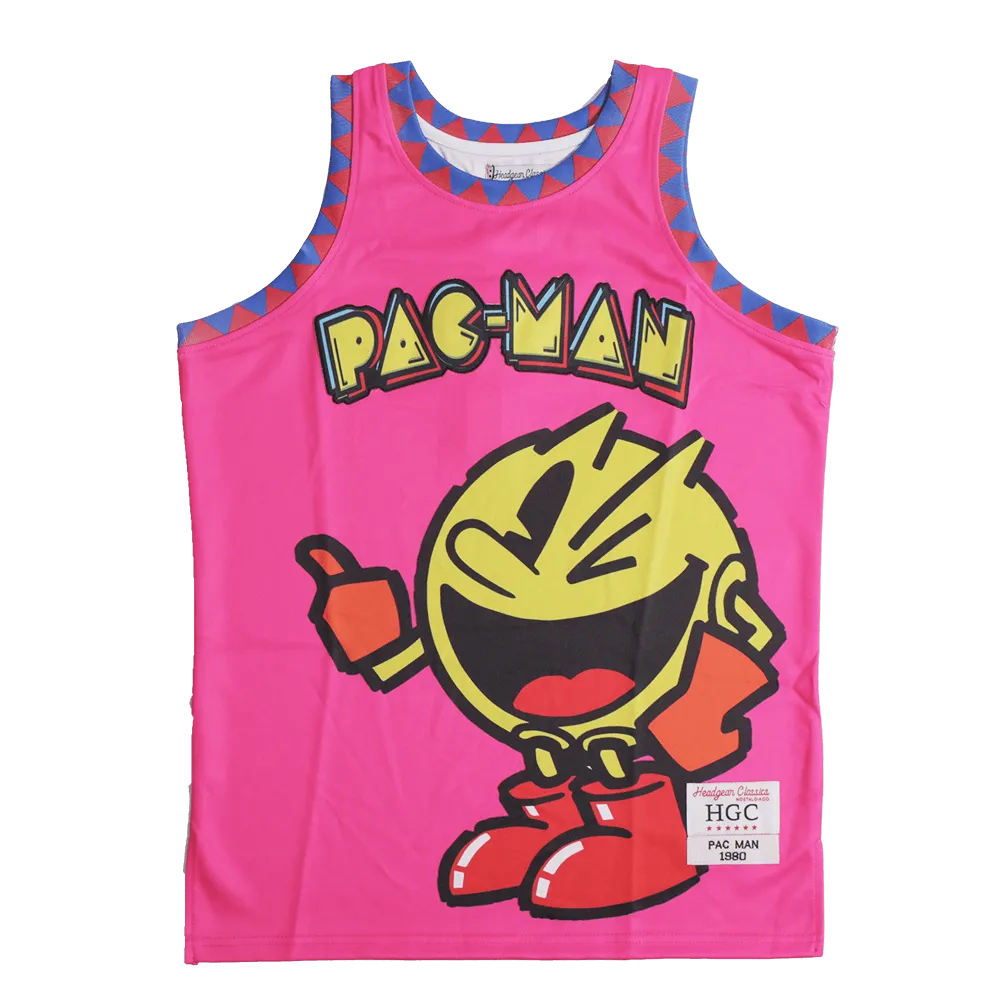 PACMAN BASKETBALL JERSEY PINK