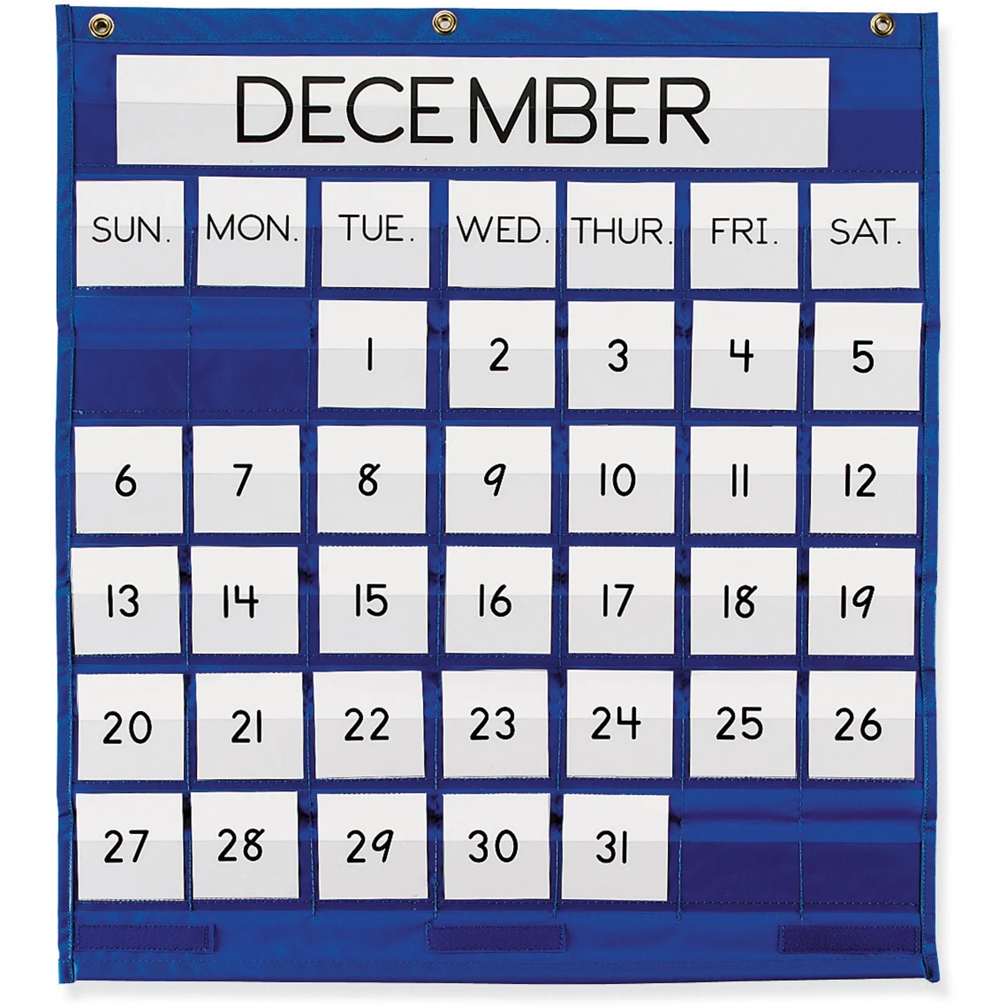 Pacon Monthly Calendar Pocket Chart