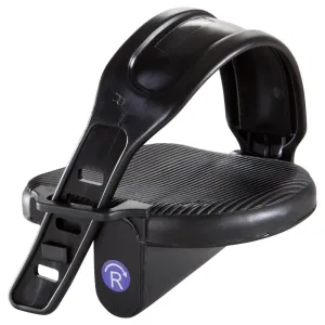 Pair of Standard Exercise Bike Pedals - Black