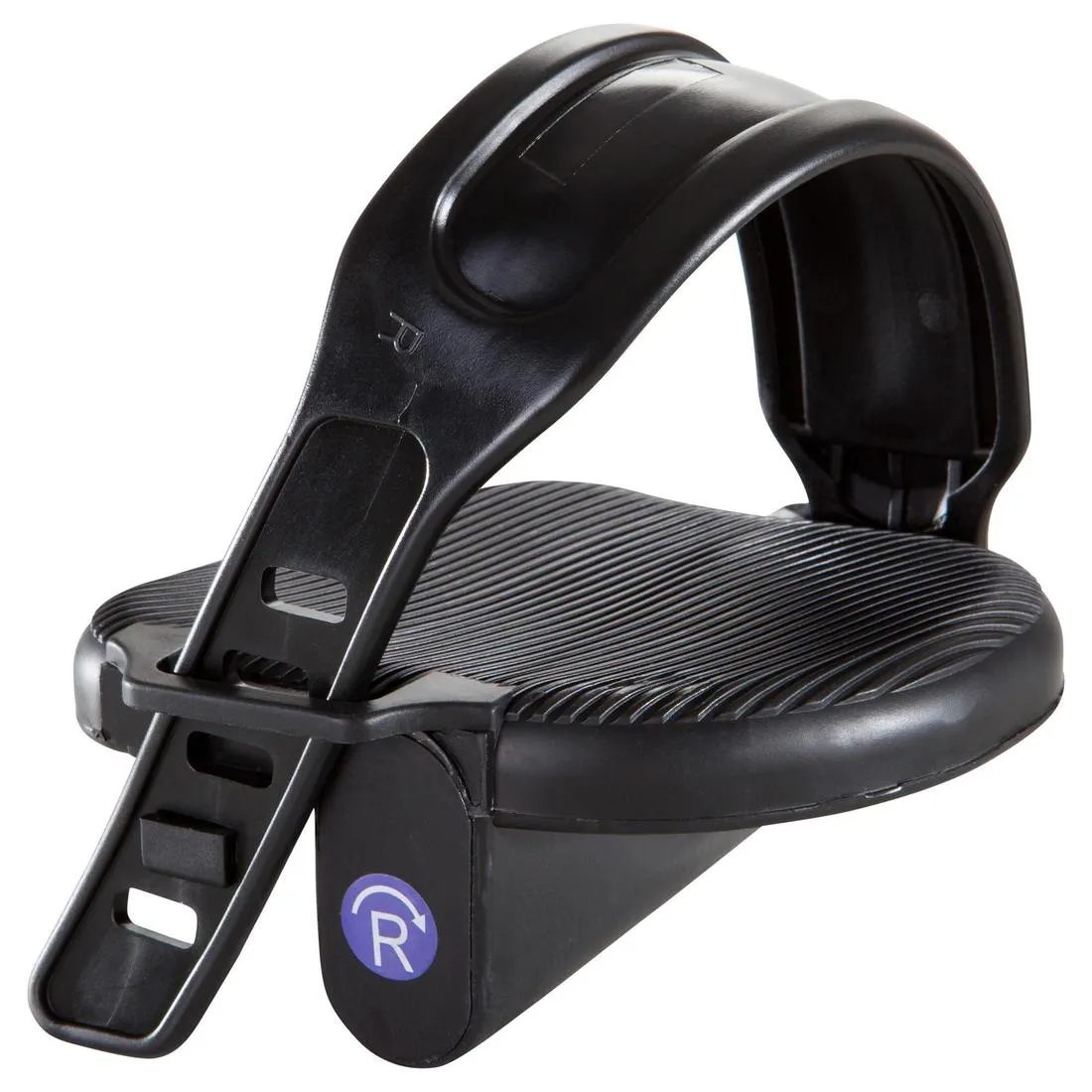 Pair of Standard Exercise Bike Pedals - Black