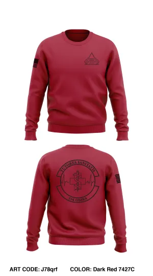 Physical Medicine, 316 OMRS Core Men's Crewneck Performance Sweatshirt - J78qrf