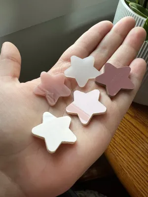 Pink Star Charms