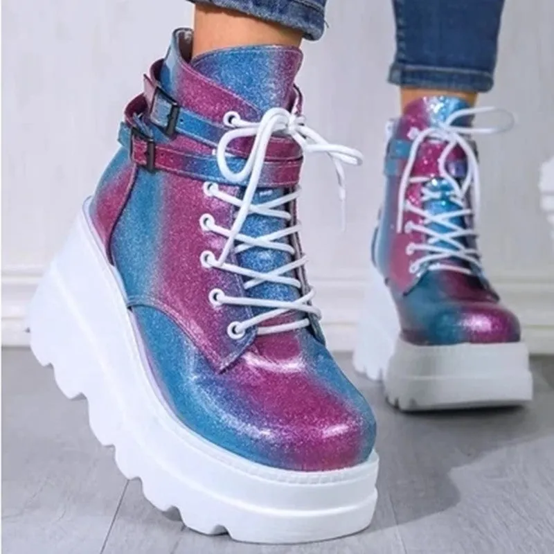 Platform High Top Women's Shoes UB6211