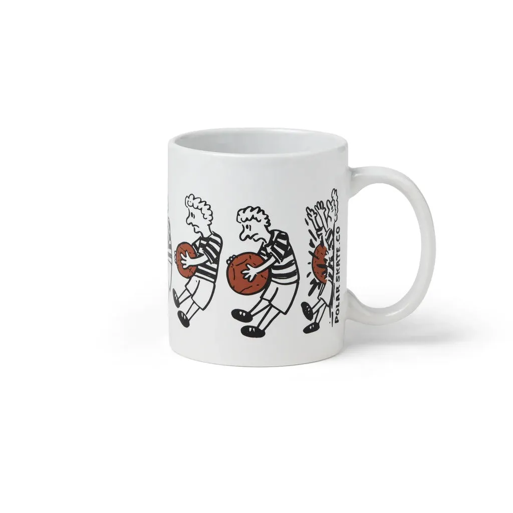 Polar Skate Co Basketball Mug - White