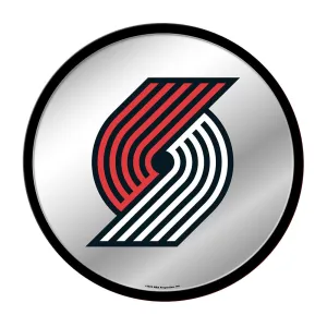 Portland Trail Blazers: Modern Disc Mirrored Wall Sign