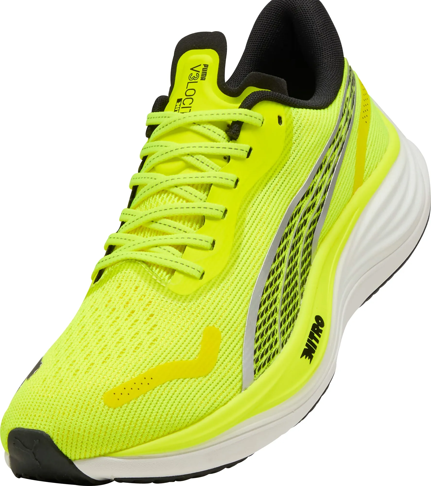Puma Velocity Nitro 3 Mens Running Shoes - Yellow