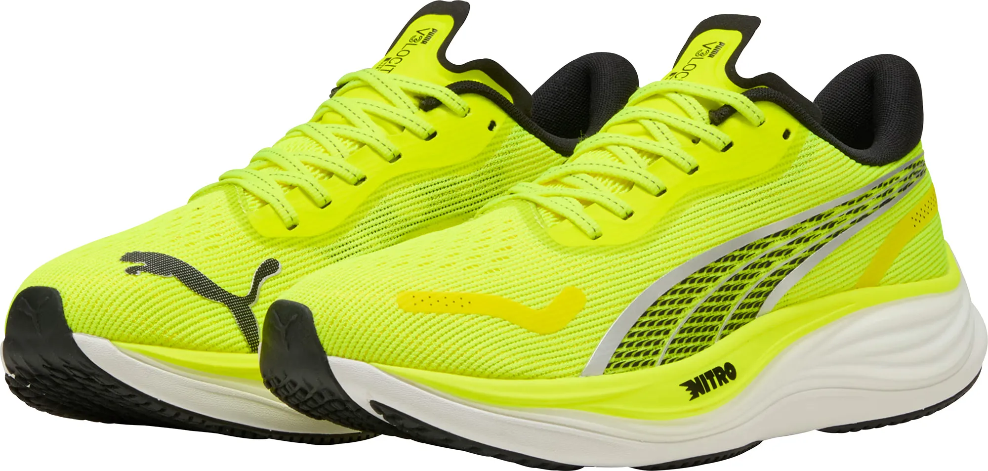 Puma Velocity Nitro 3 Mens Running Shoes - Yellow