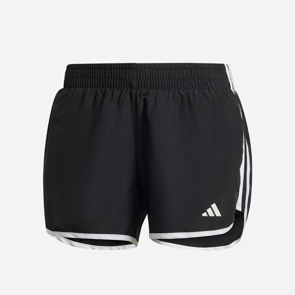 Quần Ngắn Nữ Adidas Marathon 20 - Đen
