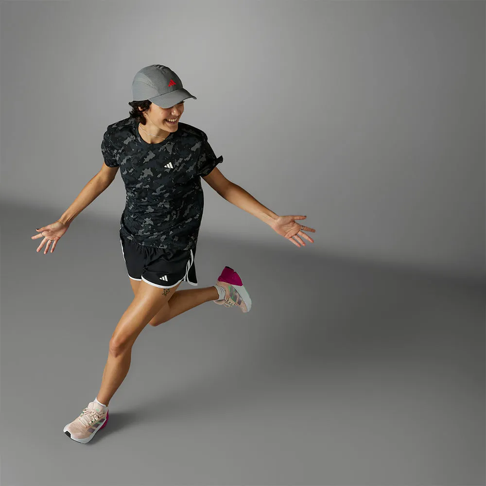 Quần Ngắn Nữ Adidas Marathon 20 - Đen