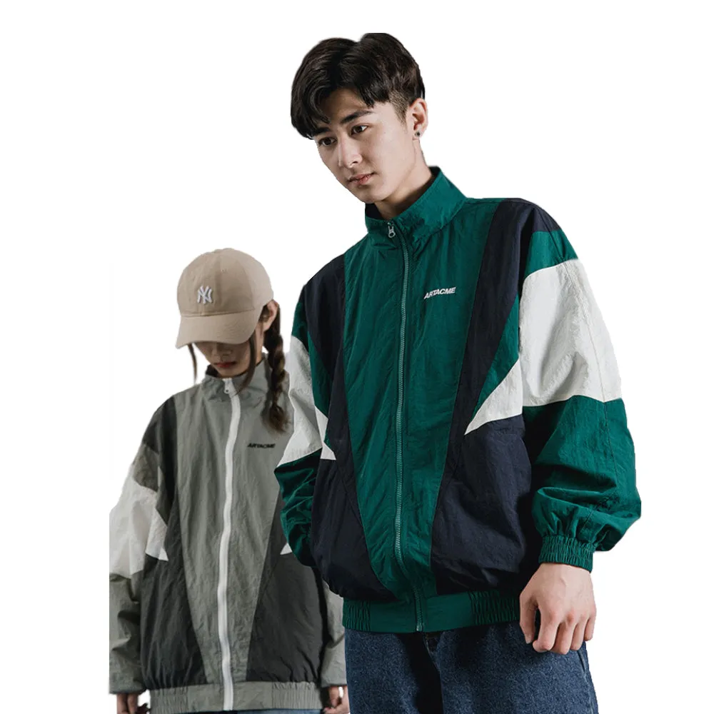 "ARTACME" Veste coupe vent retro Gris - URB1™