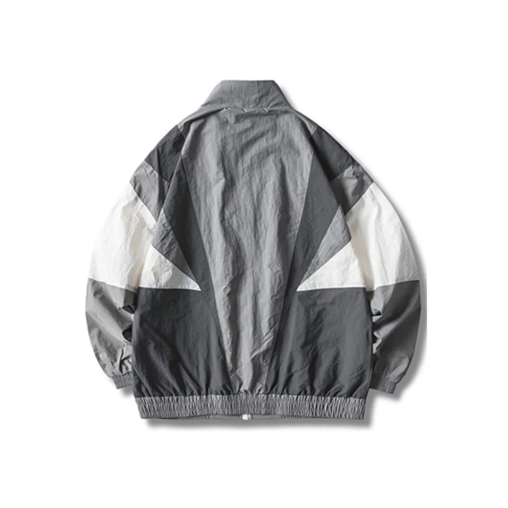 "ARTACME" Veste coupe vent retro Gris - URB1™