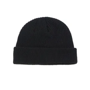 "CAPCUFF" Bonnet tricoté Streetwear Noir - URB1™