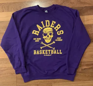 RAIDERS BASKETBALL GOLD BLOODED SWEATSHIRT