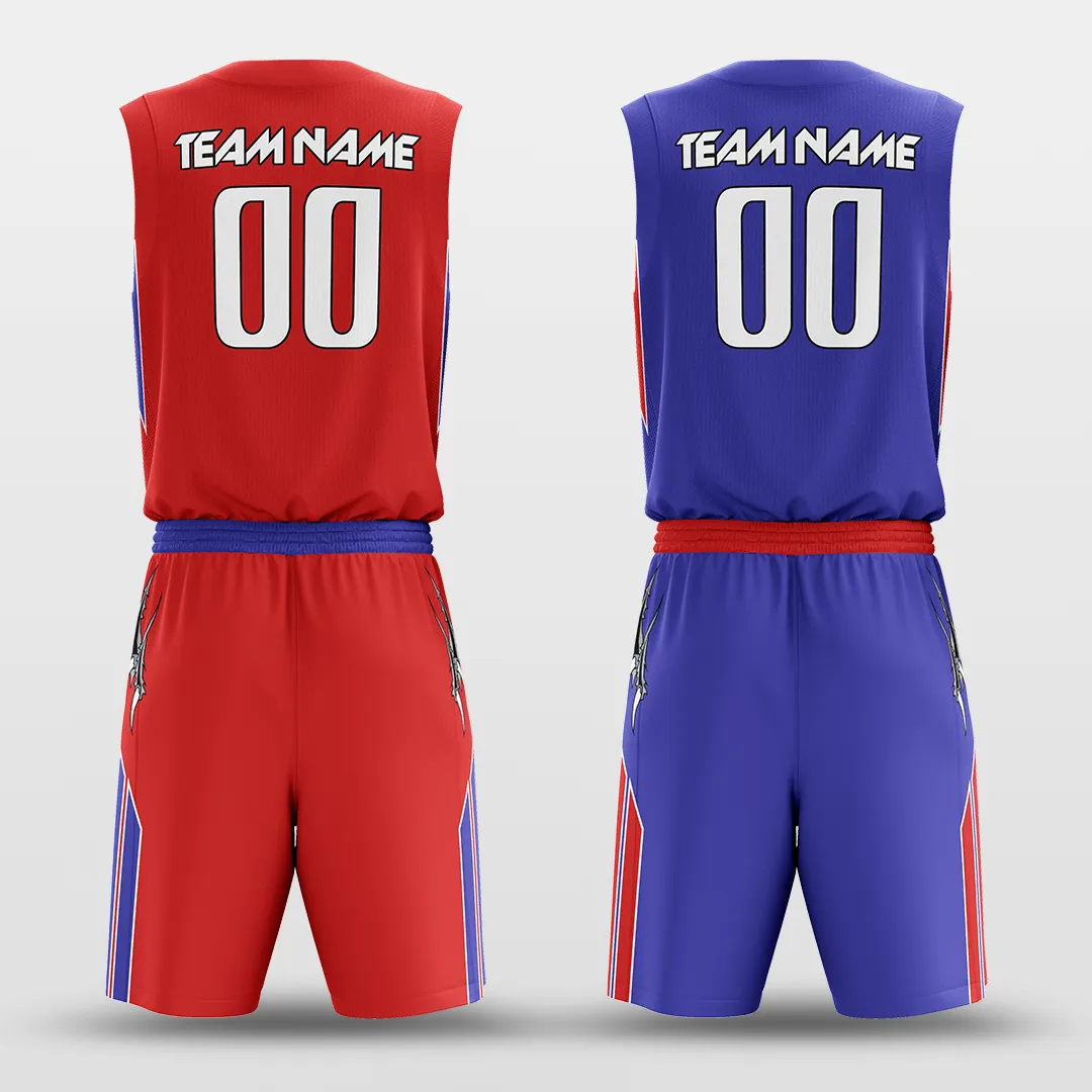 Raptors - Customized Reversible Sublimated Basketball Set