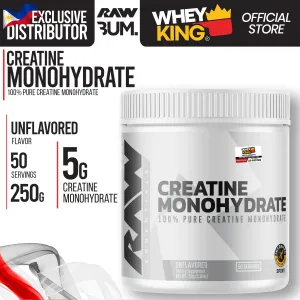 RAW Cbum Creatine Monohydrate 250grams