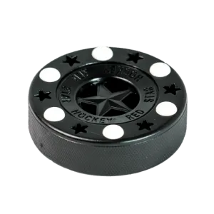 Red Star Bullet Roller Hockey Puck
