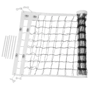 Replacement Volleyball Net, 32' X 3' Full Size Net with a Heavy-Duty Tarpaulin Top, plus Side and Bottom Tapes