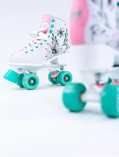 Rio Roller Artist Floral Roller Skates