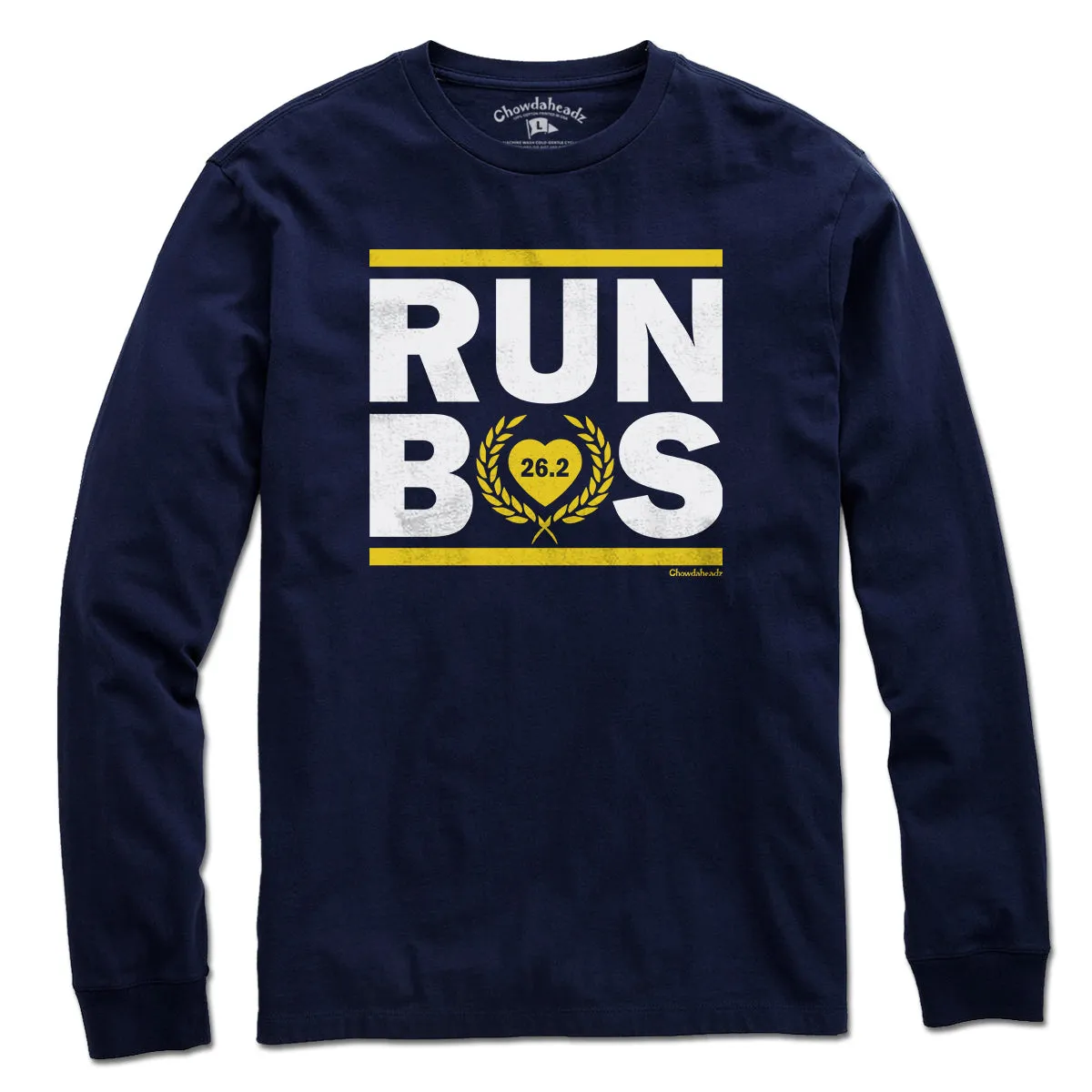 Run Bos 26.2 Heart T-Shirt