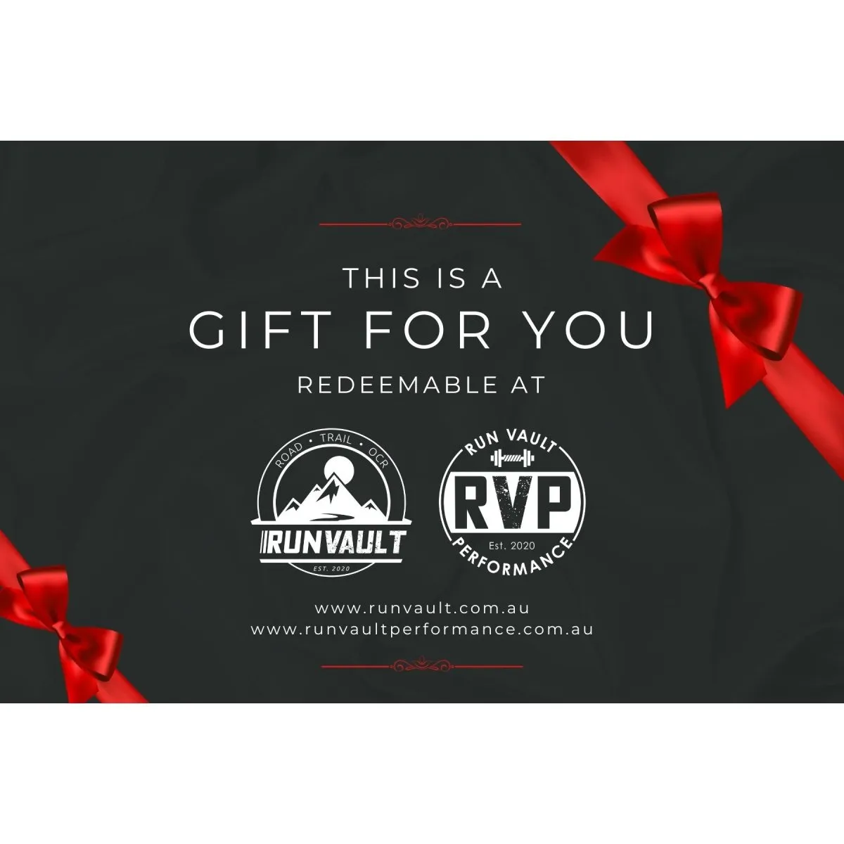 Run Vault Physical Gift Card