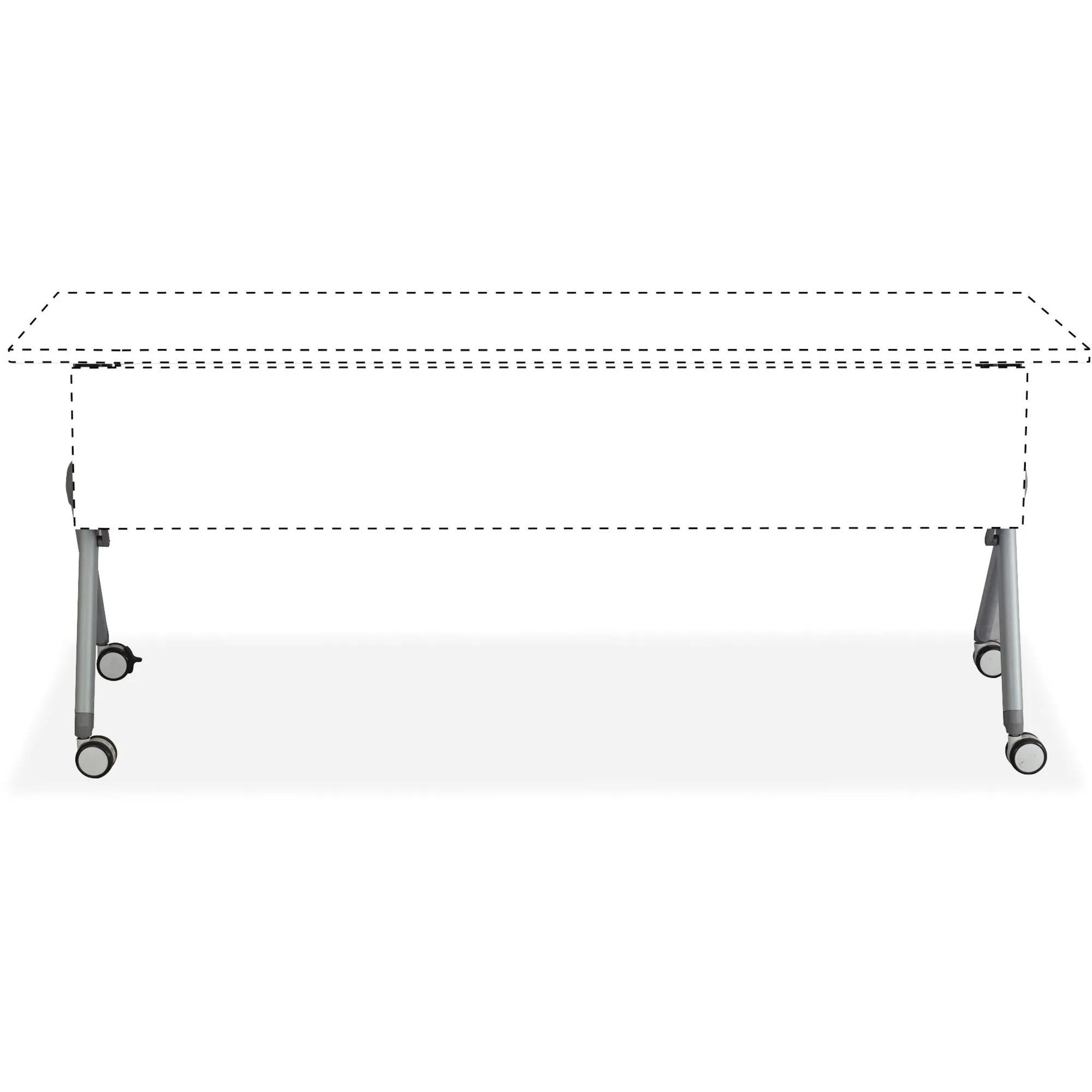 Safco Tango Training Tabletops Silver Base