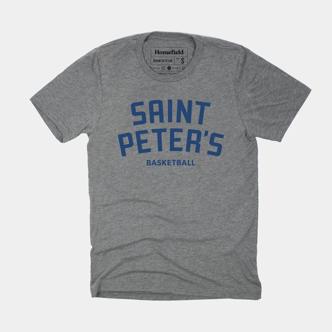 Saint Peter's Basketball Tee