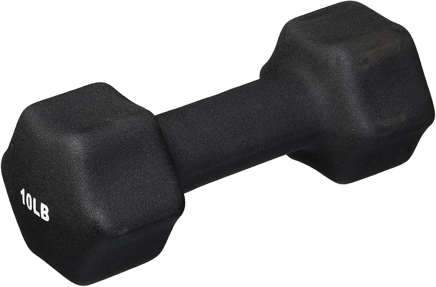 Sammons Preston Vinyl-Coated Iron Dumbbells, 10-Pound, Pair, Soft Easy-Grip Dumbbell Weights for Strength Training, Muscle Toning, Body Rehabiliaiton, and Physical Therapy, Home, Gym, and Clinical Use