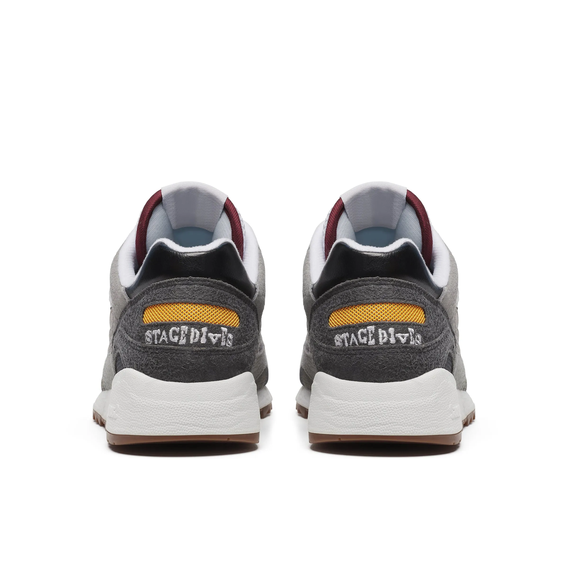 SAUCONY SHADOW 6000 WHITE/GREY S70903-3 "STAGE DIVE-HIGH FIVES" - WHITE/GREY