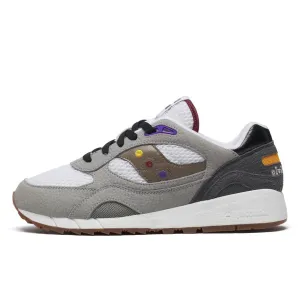 SAUCONY SHADOW 6000 WHITE/GREY S70903-3 "STAGE DIVE-HIGH FIVES" - WHITE/GREY