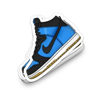 SB Dunk High "Blue Hero" Sneaker Sticker