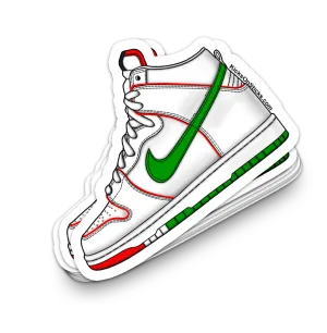 SB Dunk High "Boxing Glove P-Rod" Sneaker Sticker