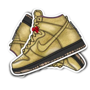 SB Dunk High "Humidity" Sneaker Sticker